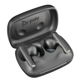 Poly Voyager Free 60 UC černá / bezdrátová sluchátka do uší / mikrofon / BT 5.3 / USB-C / IP54 / ANC (220756-02)