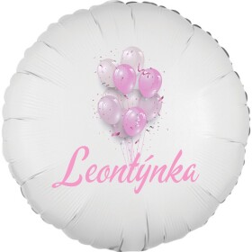 Leontýnka - balónek se jménem - Balonky.cz Leontýnka - balónek se jménem - Balonky.cz