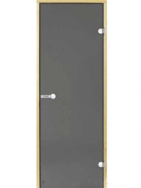 Dveře do sauny HARVIA 9x19, šedé, 890x1890 mm, osika CD91902HL