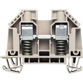 Weidmüller 9537480000 řadová svorka šroubovací Tmavě béžová 50 ks