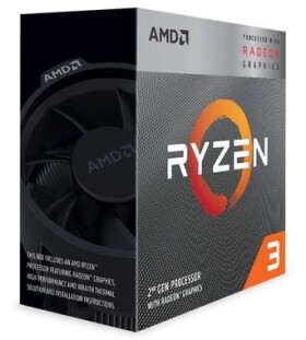 AMD RYZEN 3 3200G @ 3.6GHz / Turbo 4.0GHz / 4C4T / L1 384kB L2 2MB L3 4MB / AM4 / Zen 2 / 65W / Wraith (YD3200C5FHBOX)