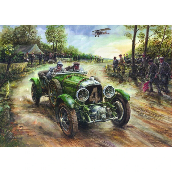 Pohlednice 3D Bentley 1929