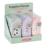 Miquelrius B2F - pouzdro se zipem Puppies Friends, mix motivů, 12 ks, displej, mix barev