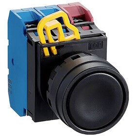 Idec YW Series, YW1B-M1E10B tlačítko, 22 mm, 1 ks