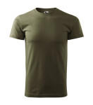 Heavy New tričko unisex military XS