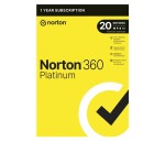 NORTON 360 PLATINUM 100GB +VPN 1 uživatel pro 20 zařízení na 1 rok ESD 1+1 (50%) EDF_471059
