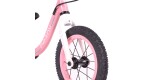 Dětské odrážedlo BEANY ZERO 12 NEW, rám 5,5", řůžová