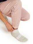 Dámské merino ponožky ICEBREAKER Wmns Multisport Light Mini, Ecru Hthr/Alloy/Snow velikost: 38-40 (M)