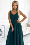 Dámské šaty 246-5 CINDY - NUMOCO Zelená S