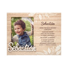 Fotorámeček se jménem - Sebastián - Albi