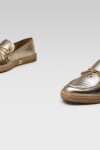Espadrilky Lasocki WI16-SPAROW-07 Přírodní kůže (useň) - Lícová