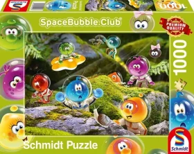 SCHMIDT Puzzle Spacebubble Club: Přistání v mechovém lese