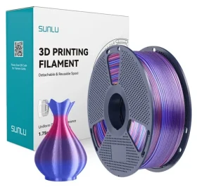 Sunlu PLA+ Silk Rainbow 02 / Tisková struna / 1,75 mm / 1 kg (PLA+ Silk R 02)