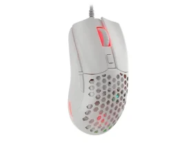 Genesis Krypton 750 bílá / herní optická myš / 8000 DPI / 6 tlačítek / USB / 1.8 m (NMG-1842)
