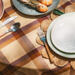 HK living Vidlička 70's Wooden, přírodní barva, dřevo, kov