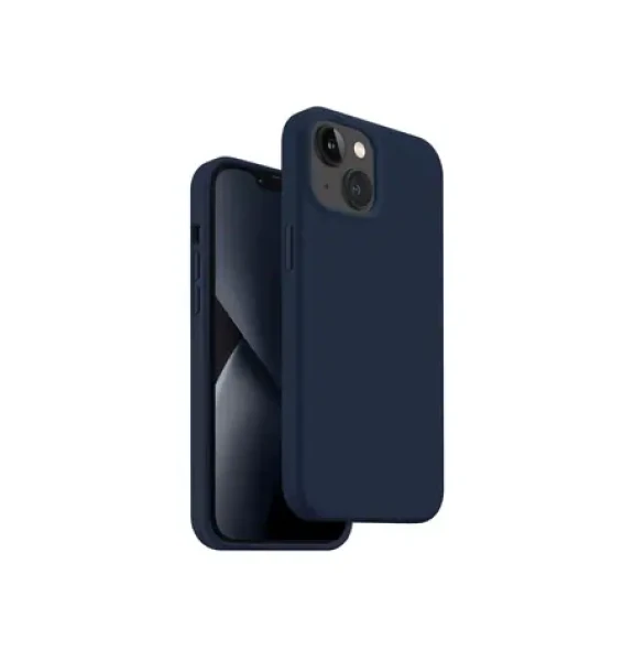 Pouzdro UNIQ Lino iphone 14 Plus modré