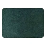 Spirella CAMPUS koupelnová předložka 50 x 70 cm tmavě zelená / bavlna / protiskluzová (3478680077822)