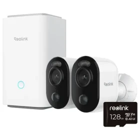 Reolink Home Hub + 2x Argus Series B310 + 128GB microSD karta / 2304 x 1296 / IP65 (6976930224783)