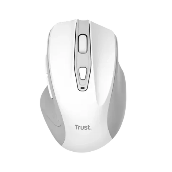 Trust Nito Silent bílá / Bezdrátová myš / optická / USB / 5 tlačítek (25550)
