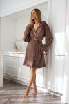 L&L 2509 Luna S-XL dámský župan angora XL-171/106/114