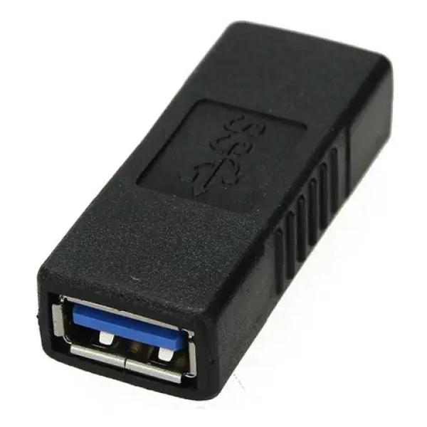 PremiumCord redukce USB-A(F) - USB-A(F) černá / Redukce / USB 3.0 (kur-23)