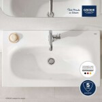 GROHE - Essence Umyvadlo s přepadem 100x46 cm, PureGuard, alpská bílá 3956600H