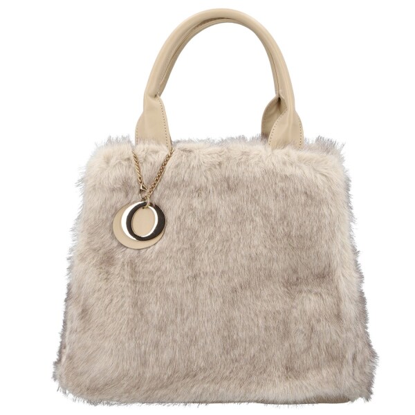 Módní dámská kabelka do ruky Máia, krémová