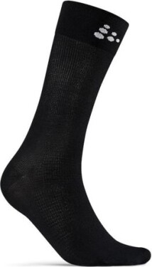 Běžecké ponožky CRAFT CORE Endure - černé Velikost textilu: 34-36