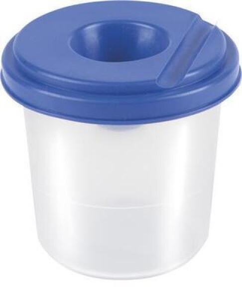 Panta Plast Panta Plast, 0439-0001-99, jednoduchý kelímek/stojánek na vodu a štětce, mix barev, 1 ks Barva: Červená