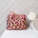 Taštička na zip Reisenthel Case 1 Smiley® leo blush