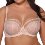Dámská podprsenka 2109 Puella beige plus - AVA béžová 105/D