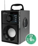 Media-Tech BOOMBOX MT3179 černá / Bezdrátový reproduktor / RMS 15W / BT 5.1+EDR / FM Radio / microSD (MT3179)