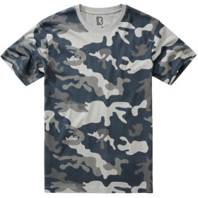 Tričko US T-Shirt BRANDIT grey camo 3XL