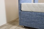 Nábytek VACULÍK Čalouněná postel EURO BED "BOXSPRING" s pružinovým roštem