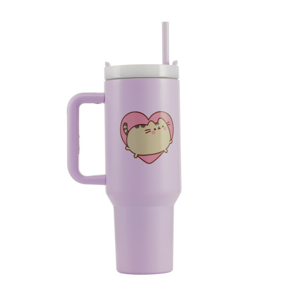 Pusheen cestovní hrnek s brčkem - EPEE