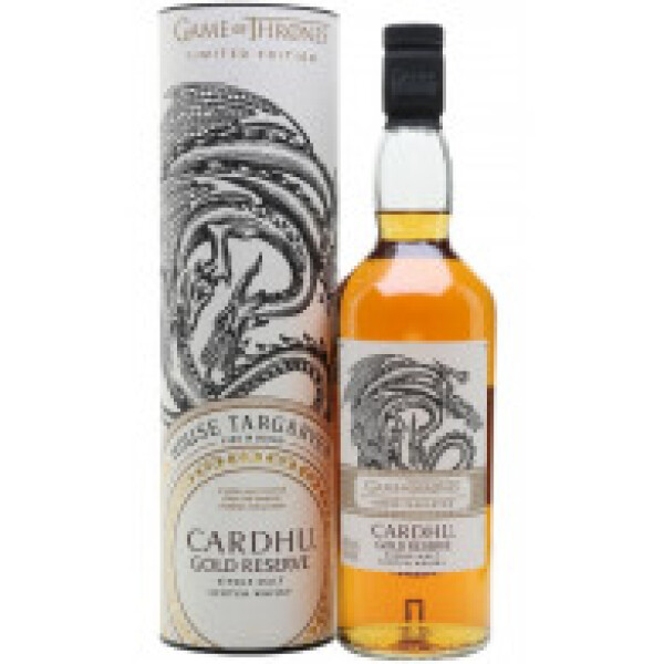 Cardhu GAME OF THRONES House Targaryen Single Malt Whisky 40% 0,7 l (tuba)