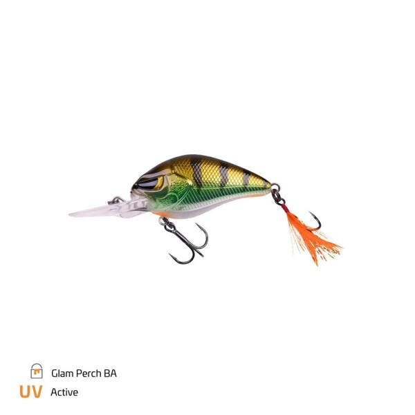 Zeck Wobler Danny 2.0 45 DD - Glam Perch,Zeck Wobler Danny 2.0 45 DD - Glam Perch