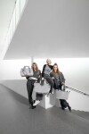Nákupní taška Reisenthel Loopshopper L Herringbone grey