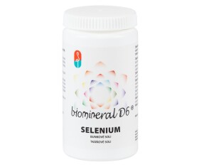 Biomineral D6 SELENIUM tkáňové soli 180 tablet