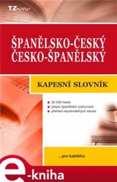 Španělsko-český/ česko-španělský kapesní slovník e-kniha