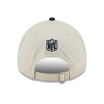 New Era Pánská kšiltovka Houston Texans NFL 2025 Draft 9TWENTY A-Frame Adjustable - Béžová