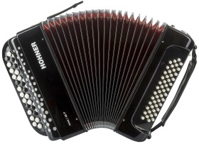 Hohner Nova I 49 F, black, B-System