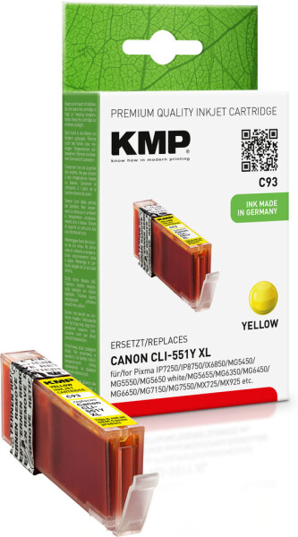 Kmp inkoust C93 / Cli-551y