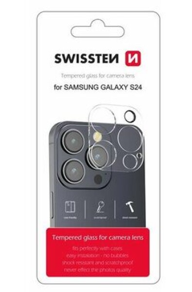 SWISSTEN Ochranné sklo čoček fotoaparátu pro SAMSUNG GALAXY S24 (94500207)