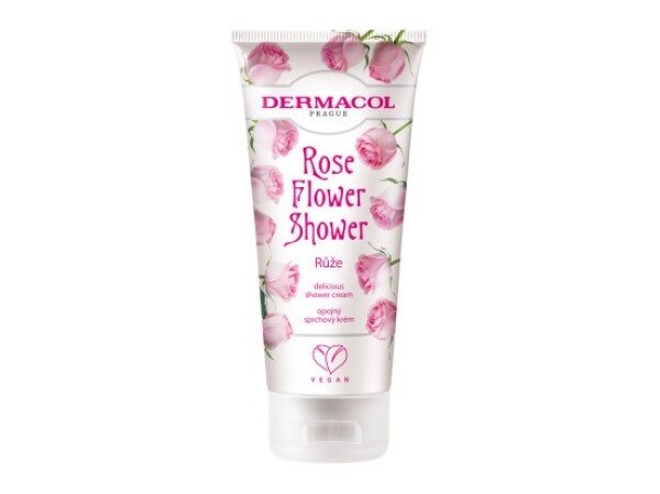 Dermacol Flower shower sprchový krém Růže 200ml