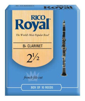Rico RBB1025 Royal - Eb Clarinet Reeds 2.5 - 1 KUS