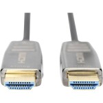 Digitus kabelový adaptér DisplayPort DP - HDMI typu A M - M 1.0 m / s blokováním DP 1.2 HDMI 2.0 / 4K / 60Hz / CE / bl (AK-340303-010-S)