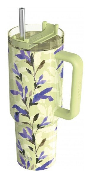 Nerezový termohrnek s brčkem Stream Matcha 1200ml