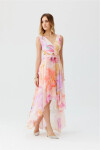 Dámské šaty SUK0401 58D /198336 Multicolor - Roco Fashion Mix barev L-40