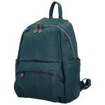 Trendy dámský koženkový kabelko-batoh Toska, modrý